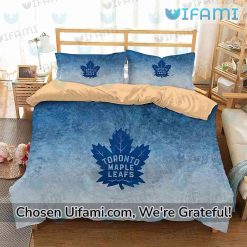 Toronto Maple Leafs Queen Bedding Attractive Maple Leafs Gift