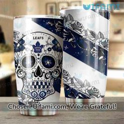 Toronto Maple Leafs Tumbler Superb Sugar Skull Gifts For Leafs Fans