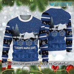 Toronto Maple Leafs Xmas Sweater Alluring Maple Leafs Gift