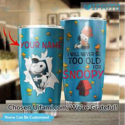 Tumbler Snoopy Personalized Tempting Snoopy Gifts For Her