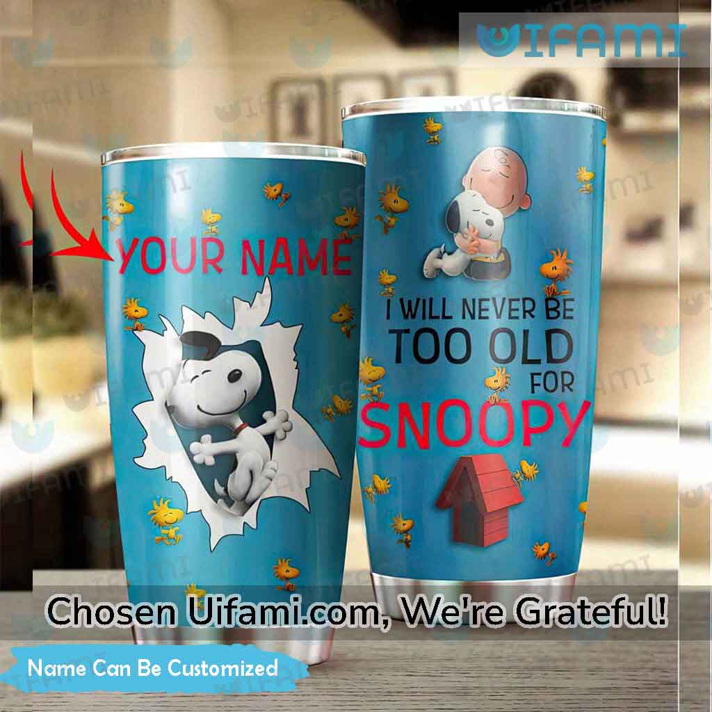 Tumbler Snoopy Personalized Tempting Snoopy Gifts For Her