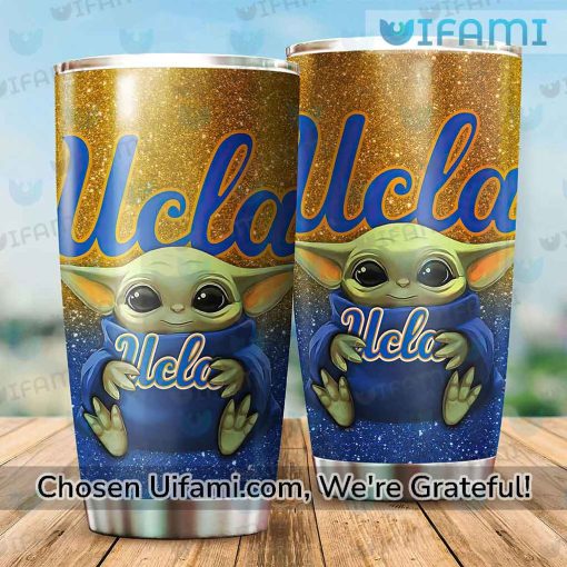 UCLA Bruins Stainless Steel Tumbler Exclusive Baby Yoda UCLA Gift