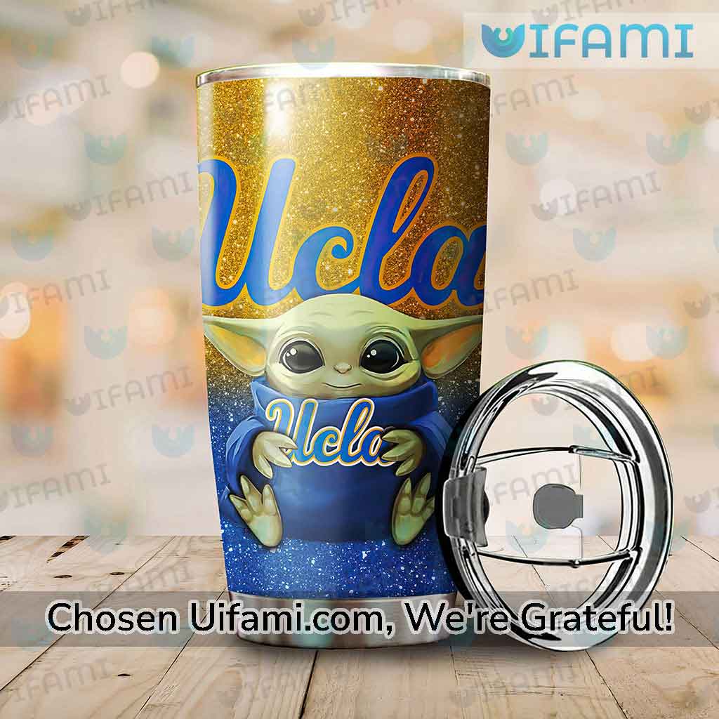 UCLA Bruins Stainless Steel Tumbler Exclusive Baby Yoda UCLA Gift