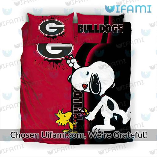 UGA Bedding Irresistible Snoopy Woodstock Georgia Bulldogs Gifts For Him