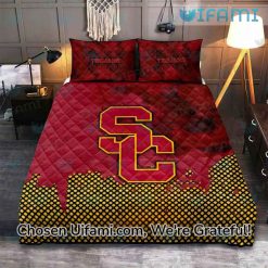 USC Bed Sheets Adorable Gifts For USC Fans