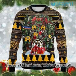 Ugly Christmas Sweater Bruins Rare Boston Bruins Father’s Day Gift