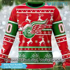 Ugly Christmas Sweater Detroit Red Wings Custom Radiant Gift Best selling