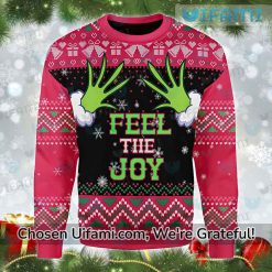 Ugly Christmas Sweater Grinch Discount Feel The Joy Gift Best selling