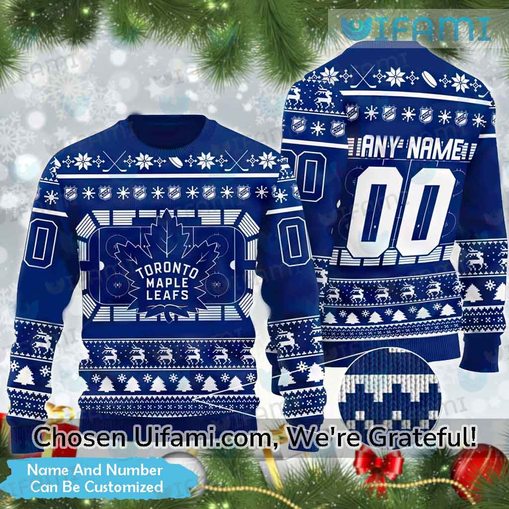 Ugly Christmas Sweater Maple Leafs Custom Superior Toronto Maple Leafs Gift
