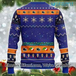 Ugly Christmas Sweater Sharks Creative Grinch SJ Sharks Gift Exclusive