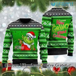 Ugly Christmas Sweater The Grinch Surprising Grinch Stealing Gift