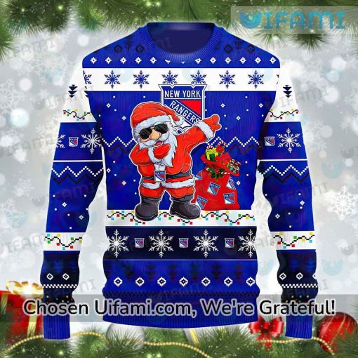 Ugly Sweater New York Rangers Spirited Santa Claus Gift