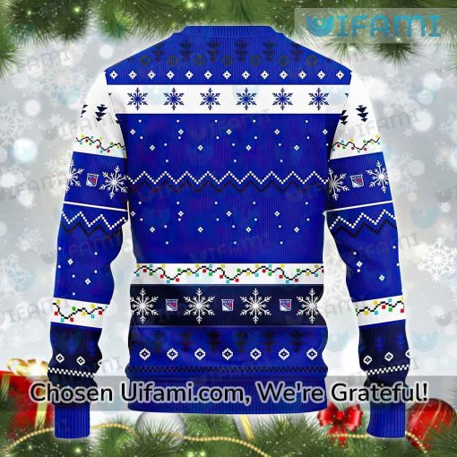 Ugly Sweater New York Rangers Spirited Santa Claus Gift