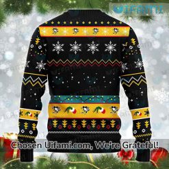 Ugly Sweater Pittsburgh Penguins Eye-opening Grinch Gift