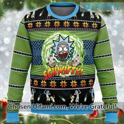 Ugly Sweater Rick And Morty Beautiful Gift Best selling