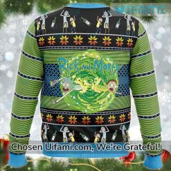 Ugly Sweater Rick And Morty Beautiful Gift Exclusive