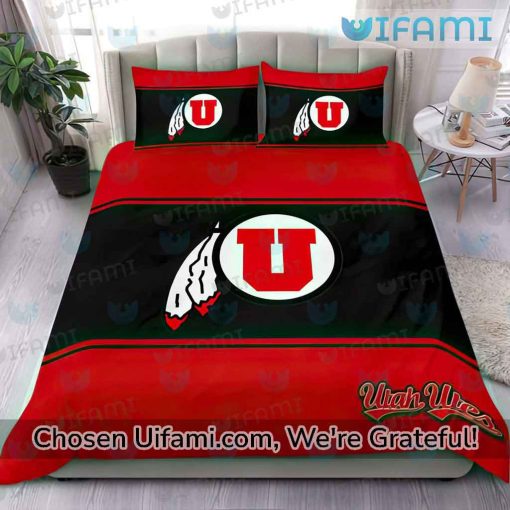 Utah Utes Bedding Set Rare Utah Utes Gift