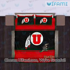 Utah Utes Bedding Set Rare Utah Utes Gift Exclusive