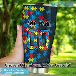 VGK Tumbler Custom Excellent Autism Vegas Golden Knights Gift Trendy