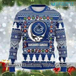 Vancouver Canucks Vintage Sweater Perfect Grateful Dead Gift