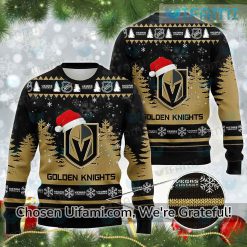 Vegas Golden Knights Ugly Christmas Sweater Inexpensive Gift