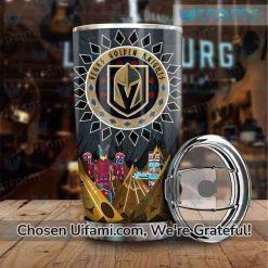 Vegas Knights Tumbler Outstanding Native Concept Vegas Golden Knights Gift Best selling