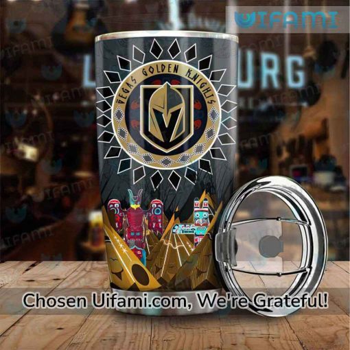 Vegas Knights Tumbler Outstanding Native Concept Vegas Golden Knights Gift