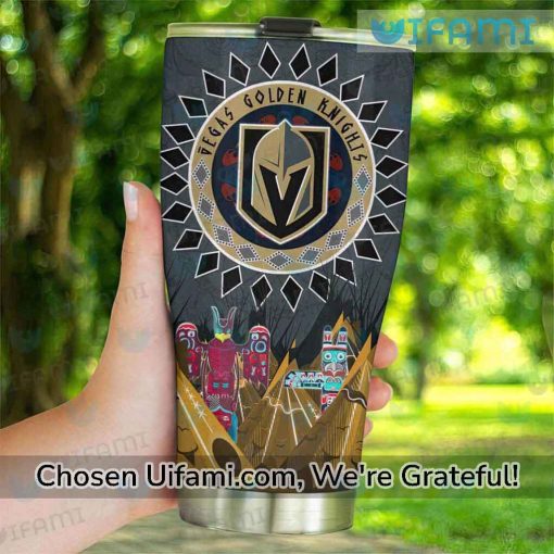 Vegas Knights Tumbler Outstanding Native Concept Vegas Golden Knights Gift