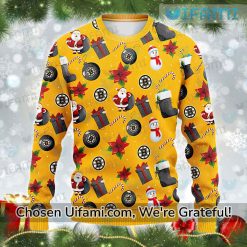 Vintage Bruins Sweater Unexpected Boston Bruins Gift Idea Best selling