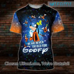 Vintage Goofy Shirt 3D Exciting Never Too Old Gift Exclusive