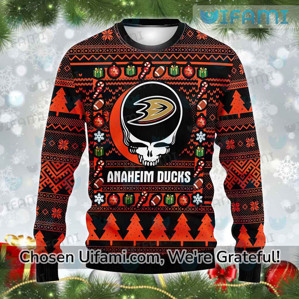 Anaheim Mighty Ducks HALLOWEEN Retro NHL Crewneck Sweatshirt