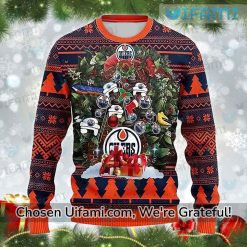 Vintage Oilers Sweater Surprising Gift