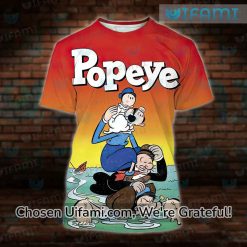 Vintage Popeye Shirt 3D Playful Gift