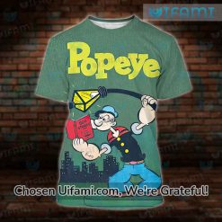 Vintage Popeye T-Shirt 3D Discount Gift