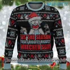 Vintage Rick And Morty Sweater Unexpected Gift