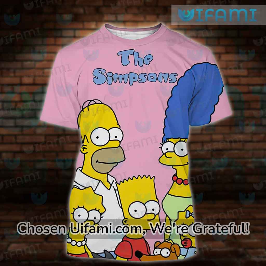 Vintage Simpson T-Shirt 3D Unexpected Gift