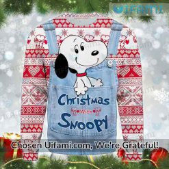 Vintage Snoopy Sweater Alluring Gift