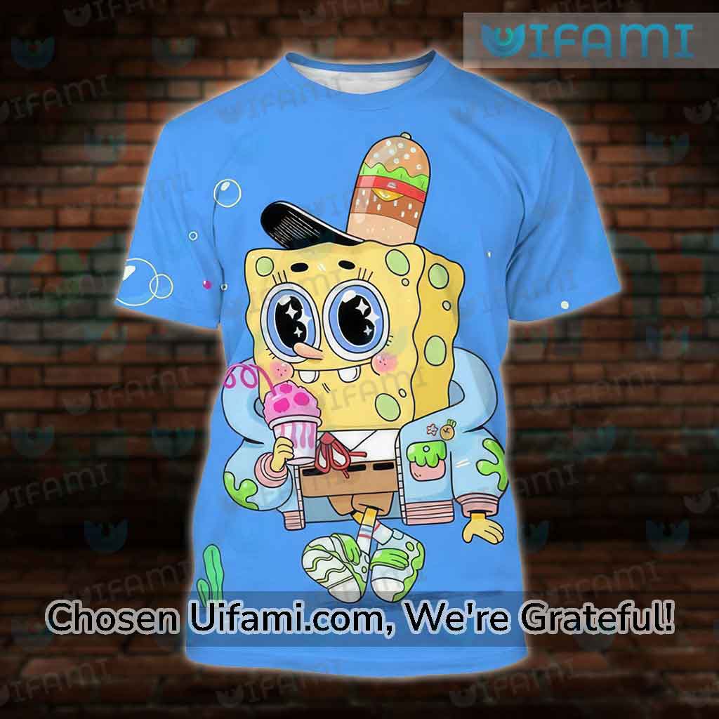 Vintage Spongebob T-Shirt 3D Excellent Gift
