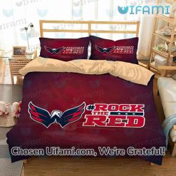 Washington Capitals Bedding Set Rock The Red Gift For Capitals Fans