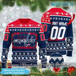 Washington Capitals Christmas Sweater Custom Creative Gift
