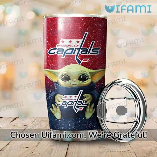 Washington Capitals Tumbler Last Minute Baby Yoda Gifts For Capitals Fans