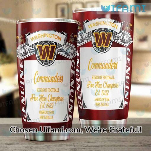 Washington Commanders Tumbler Unexpected Kings Of Football Commanders Gift