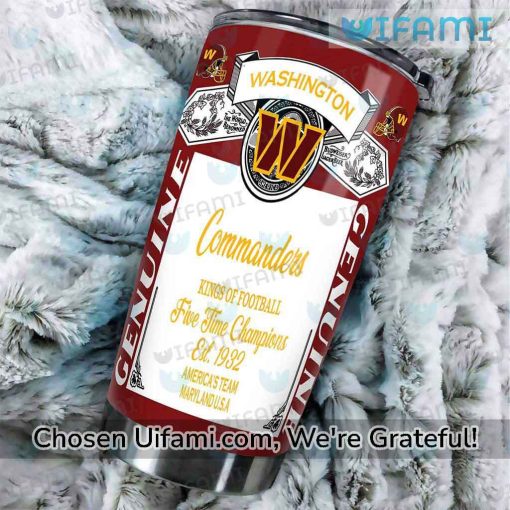 Washington Commanders Tumbler Unexpected Kings Of Football Commanders Gift