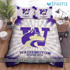 Washington Huskies Comforter Brilliant UW Husky Gift