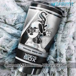 White Sox Wine Tumbler Exquisite Snoopy Chicago White Sox Gift Exclusive
