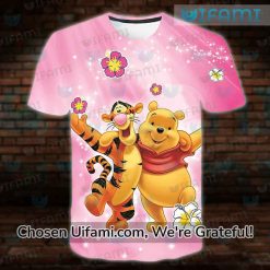 Winnie The Pooh Pink Shirt 3D Creative Gift