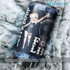 Winnipeg Jets Stainless Steel Tumbler Bountiful Betty Boop For Life Gift Exclusive
