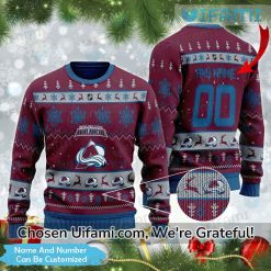 Womens Avalanche Sweater Personalized Cool Colorado Avalanche Gift Best selling