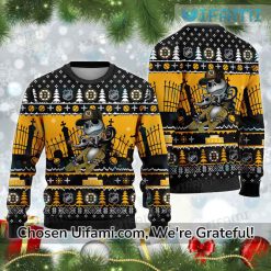 Womens Bruins Sweater Exclusive Jack Skellington Zero Boston Bruins Gift