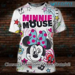 Womens Minnie Shirt 3D Creative Minnie Mouse Gift Ideas For Adults